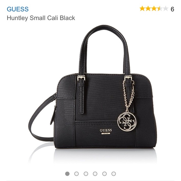 small black guess purse